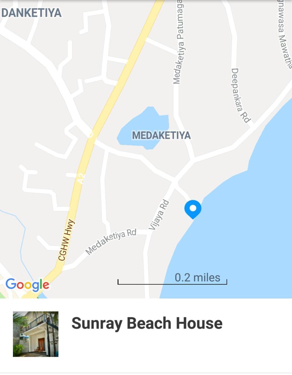 坦加拉 新蕾海滨旅馆酒店 外观 照片